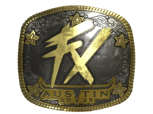 Sticker | Fluxo (Gold) | Austin 2025