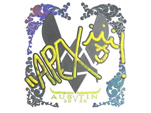 Sticker | apEX (Holo) | Austin 2025