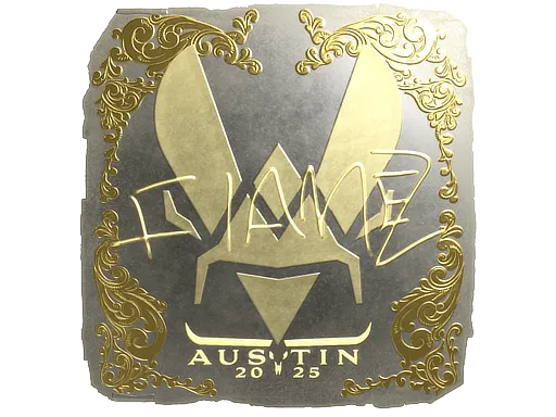Sticker | FlameZ (Gold) | Austin 2025