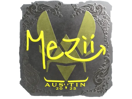 Sticker | mezii (Foil) | Austin 2025