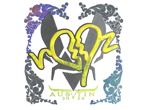 Sticker | ropz (Holo) | Austin 2025