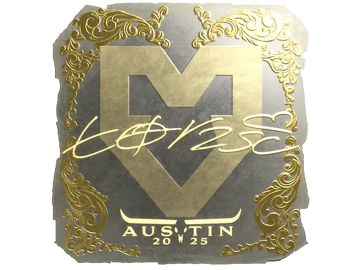 Sticker | torzsi (Gold) | Austin 2025