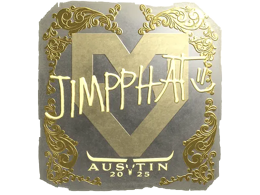 Sticker | Jimpphat (Gold) | Austin 2025