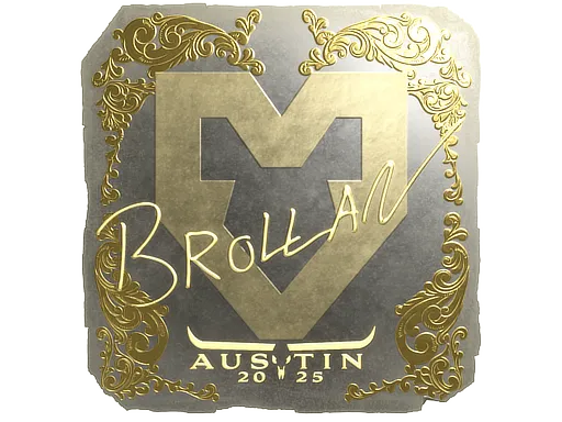 Sticker | Brollan (Gold) | Austin 2025