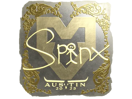 Sticker | Spinx (Gold) | Austin 2025
