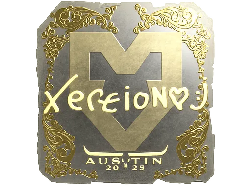 Sticker | xertioN (Gold) | Austin 2025