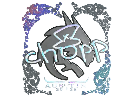 Sticker | chopper (Holo) | Austin 2025