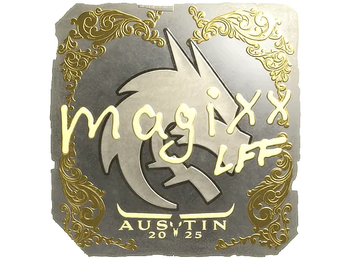 Sticker | magixx (Gold) | Austin 2025