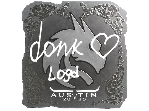 Sticker | donk (Foil) | Austin 2025
