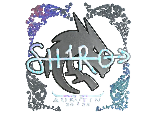 Sticker | sh1ro (Holo) | Austin 2025