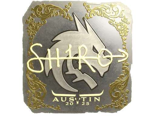 Sticker | sh1ro (Gold) | Austin 2025