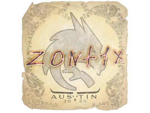 Sticker | zont1x | Austin 2025
