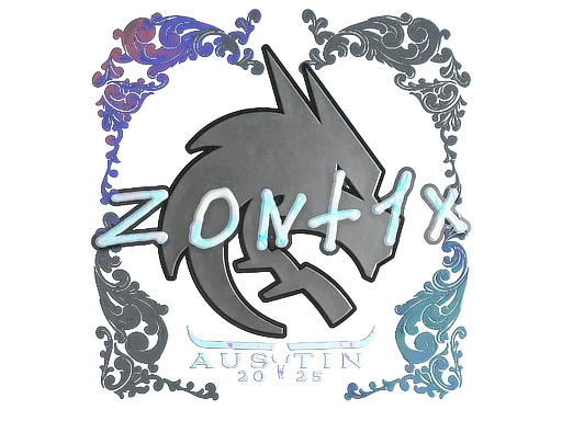 Sticker | zont1x (Holo) | Austin 2025