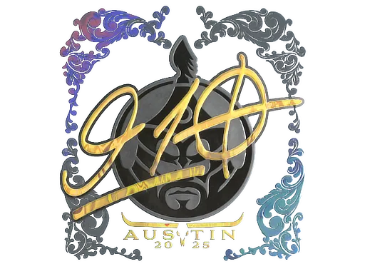 Sticker | 910 (Holo) | Austin 2025