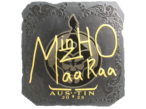 Sticker | mzinho (Foil) | Austin 2025