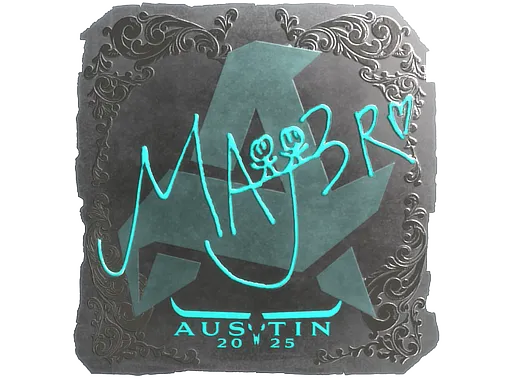 Sticker | MAJ3R (Foil) | Austin 2025
