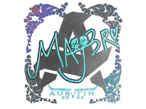 Sticker | MAJ3R (Holo) | Austin 2025