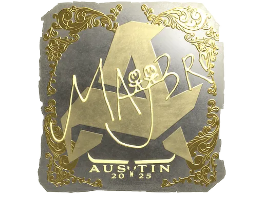 Sticker | MAJ3R (Gold) | Austin 2025