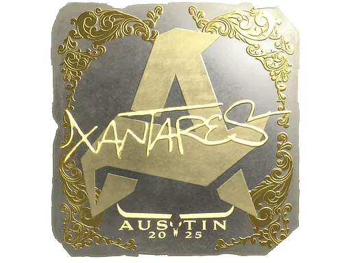 Sticker | XANTARES (Gold) | Austin 2025