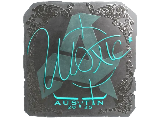 Sticker | woxic (Foil) | Austin 2025