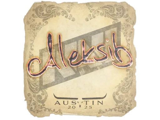 Sticker | Aleksib | Austin 2025
