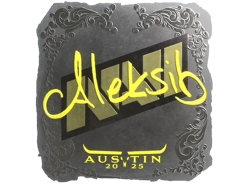 Sticker | Aleksib (Foil) | Austin 2025