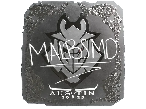 Sticker | malbsMd (Foil) | Austin 2025