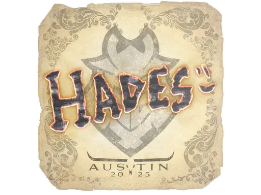 Sticker | hades | Austin 2025