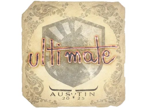Sticker | ultimate | Austin 2025