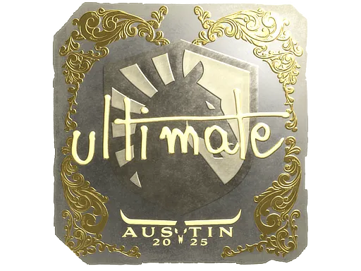 Sticker | ultimate (Gold) | Austin 2025