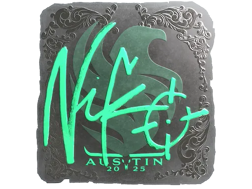 Sticker | NiKo (Foil) | Austin 2025