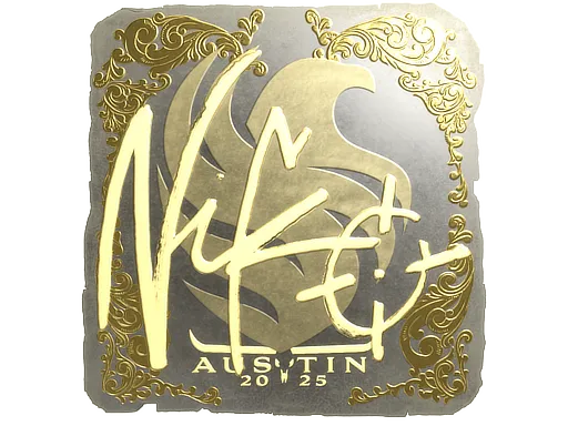 Sticker | NiKo (Gold) | Austin 2025