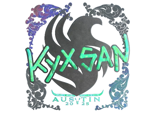 Sticker | kyxsan (Holo) | Austin 2025