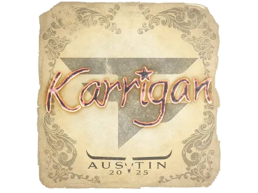 Sticker | karrigan | Austin 2025