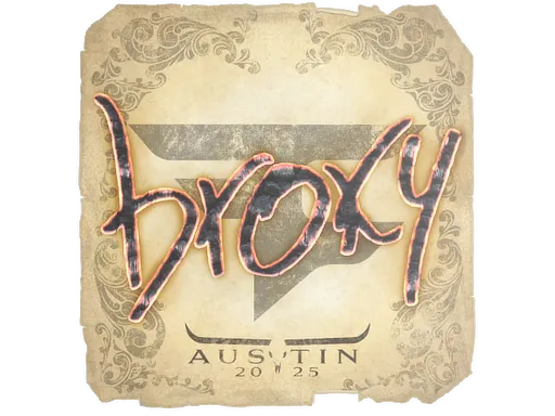 Sticker | broky | Austin 2025