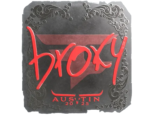 Sticker | broky (Foil) | Austin 2025