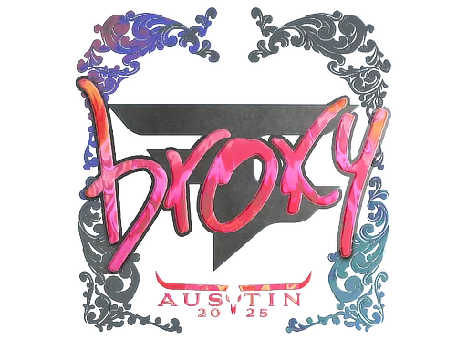 Sticker | broky (Holo) | Austin 2025