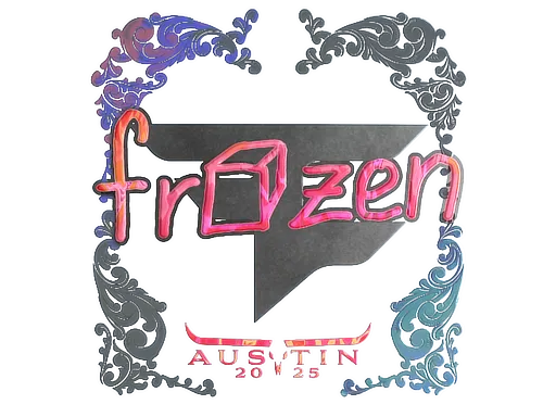 Sticker | frozen (Holo) | Austin 2025