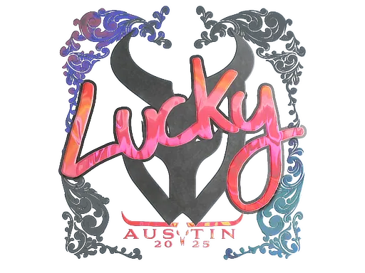 Sticker | Lucky (Holo) | Austin 2025