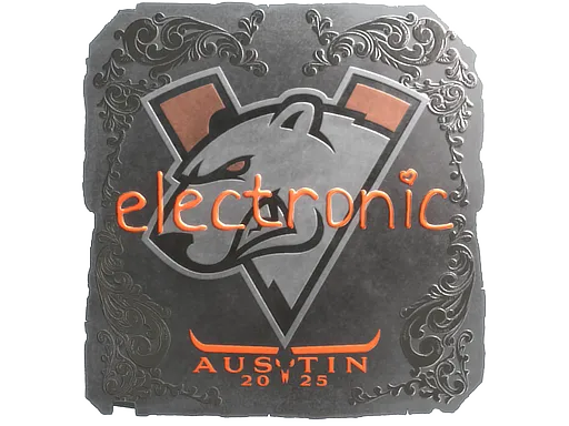 Sticker | electronic (Foil) | Austin 2025