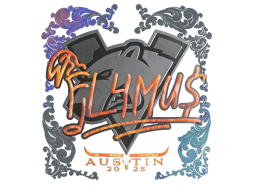 Sticker | FL4MUS (Holo) | Austin 2025