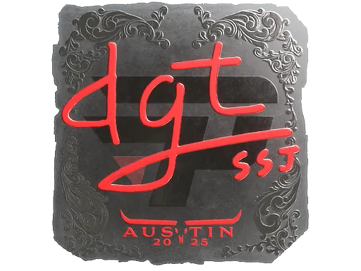 Sticker | dgt (Foil) | Austin 2025