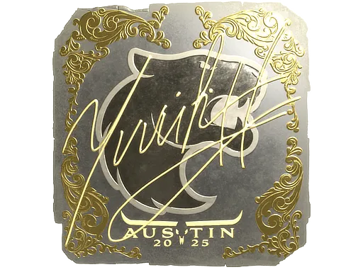 Sticker | yuurih (Gold) | Austin 2025
