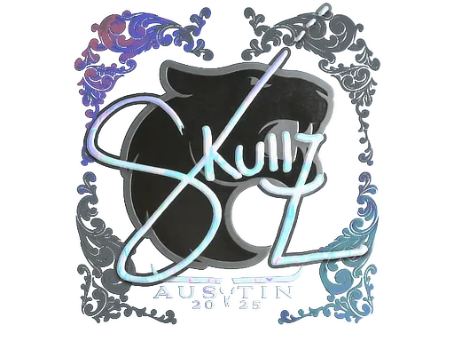 Sticker | skullz (Holo) | Austin 2025