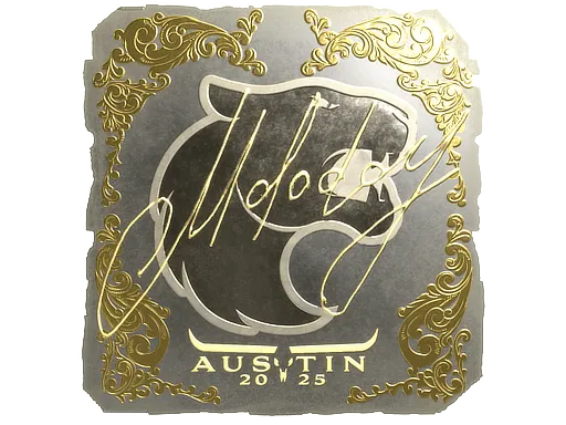 Sticker | molodoy (Gold) | Austin 2025