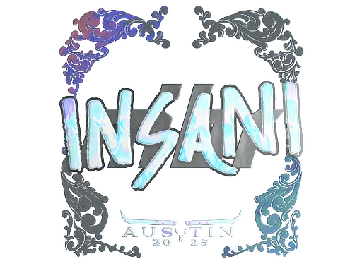 Sticker | insani (Holo) | Austin 2025