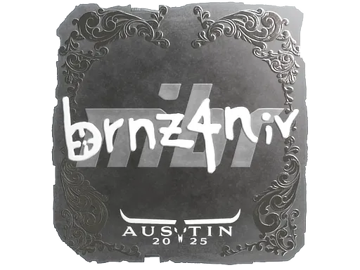 Sticker | brnz4n (Foil) | Austin 2025
