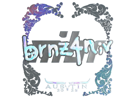 Sticker | brnz4n (Holo) | Austin 2025