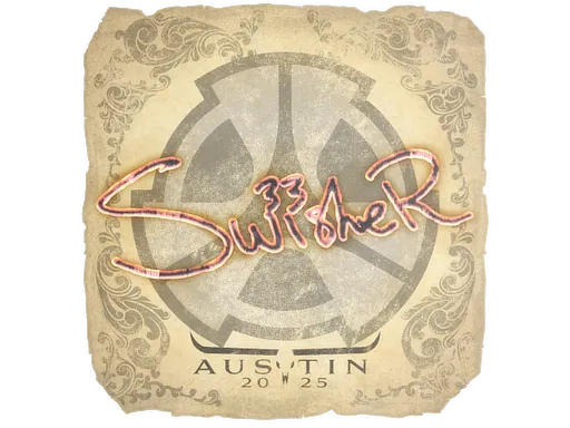 Sticker | Swisher | Austin 2025