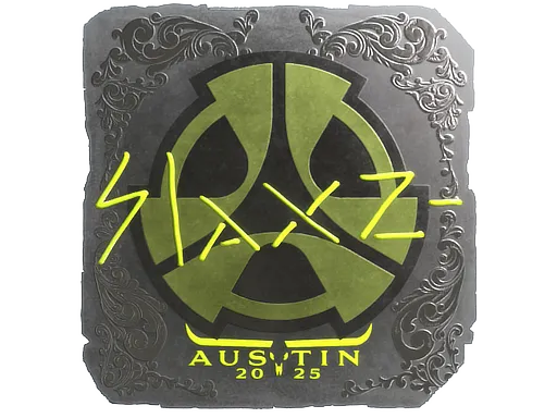 Sticker | slaxz- (Foil) | Austin 2025